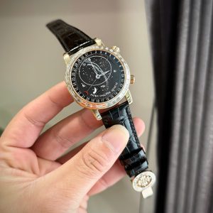 Đồng Hồ Patek Philippe Complications 6104R Vàng Khối Kim Cương Tự Nhiên (5)