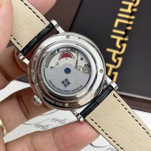 Đồng Hồ Patek Philippe Fake Máy Cơ Automatic Nhật Lịch Ngày Đêm 41mm (7)
