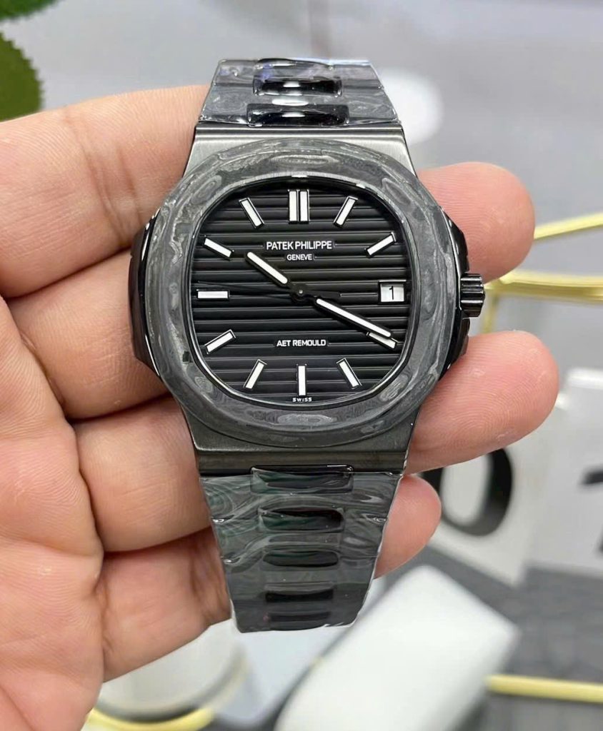 Đồng Hồ Patek Philippe Nautilus 5711 Diw Carbon AET Remould Chế Tác 40mm (6)