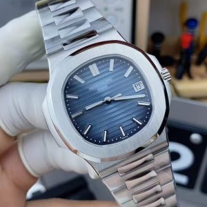 Đồng Hồ Patek Philippe Nautilus 5811 Mặt Xanh Xưởng 3K Chế Tác 41mm (1)