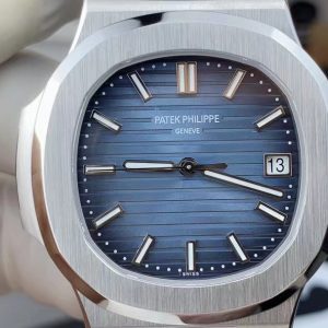 Đồng Hồ Patek Philippe Nautilus 5811 Mặt Xanh Xưởng 3K Chế Tác 41mm (1)