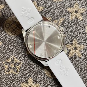 Đồng Hồ Patek Philippe Nữ Dây Cao Su Màu Trắng Aquanaut 5067 Máy Nhật 36mm (1)