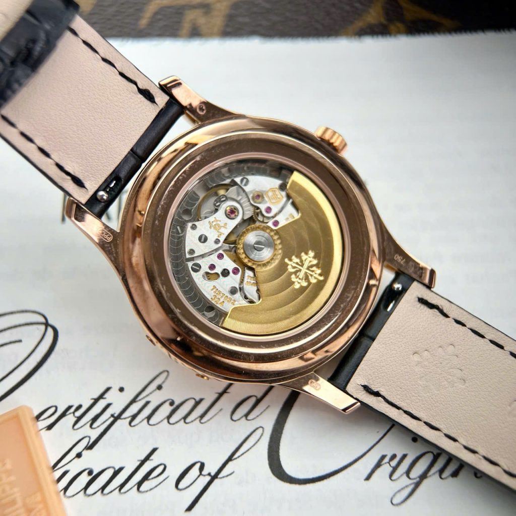 Đồng Hồ Patek Philippe Rep 11 Complications 5205R Mặt Xanh Lá 40mm (8)