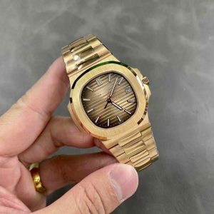 Đồng Hồ Patek Philippe Rep 11 Mặt Nâu Nautilus 5711 Xưởng 3K 40mm (1)