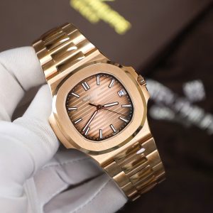 Đồng Hồ Patek Philippe Rep 11 Mặt Nâu Nautilus 5711 Xưởng 3K 40mm