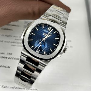 Đồng Hồ Patek Philippe Replica Cao Cấp Nautilus 5726 Xưởng PPF Mặt Xanh Blue (2)
