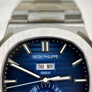 Đồng Hồ Patek Philippe Replica Cao Cấp Nautilus 5726 Xưởng PPF Mặt Xanh Blue (2)