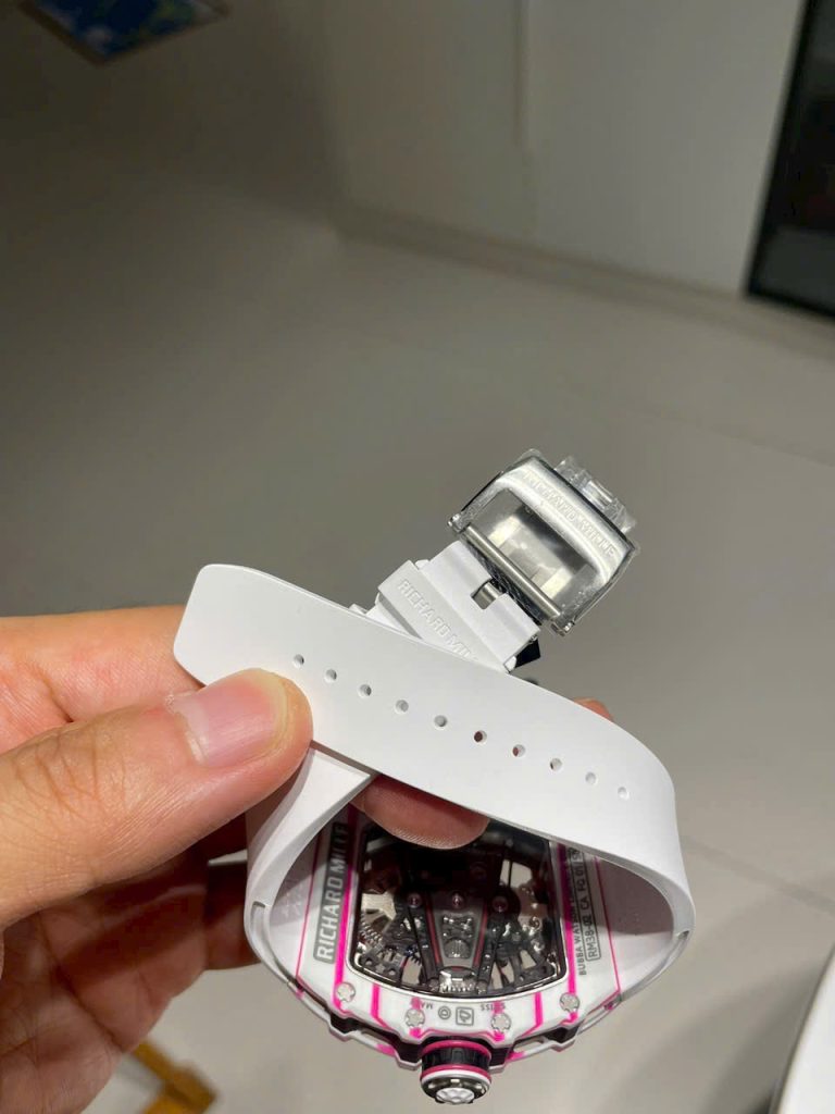 Đồng Hồ Richard Mille 38-02 Carbon Tourbillon Chế Tác Cao Cấp 43x50mm (1)