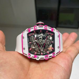 Đồng Hồ Richard Mille 38-02 Carbon Tourbillon Chế Tác Cao Cấp 43x50mm (1)