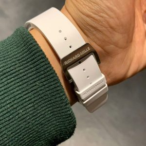 Đồng Hồ Richard Mille Chế Tác Vỏ Sapphire Xanh Máy Tourbillon RM53-02 (1)