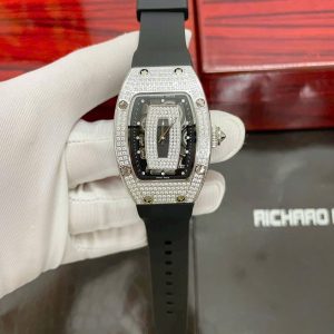 Đồng Hồ Richard Mille Nữ Đính Đá Máy Pin Fake Cao Cấp RM007 36mm (1)