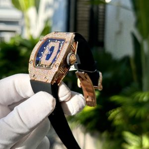 Đồng Hồ Richard Mille RM007 Chế Tác Đính Full Moissanite Hong Kong 32x46mm (2)