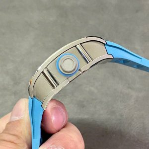 Đồng Hồ Richard Mille RM010 Replica Cao Cấp Màu Xanh Dương 40mm (1)