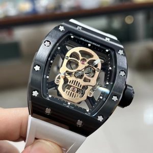 Đồng Hồ Richard Mille RM052 Tourbillon Vỏ Gốm Đen Replica 45mm (1)