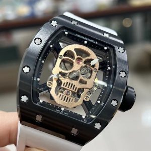 Đồng Hồ Richard Mille RM052 Tourbillon Vỏ Gốm Đen Replica 45mm (1)