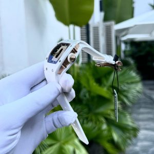 Đồng Hồ Richard Mille RM07 Vỏ Gốm Trắng Dây Cao Su Máy Thụy Sỹ 32x46mm (1)