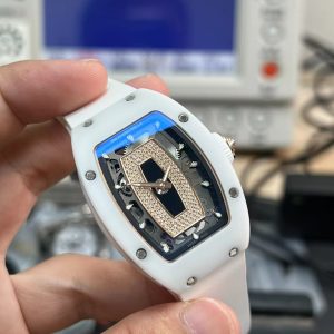 Đồng Hồ Richard Mille RM07 Vỏ Gốm Trắng Replica Xưởng KV 36mm (5)