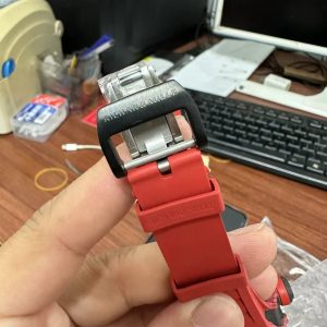 Đồng Hồ Richard Mille RM12-01 Tourbillon Red Carbon Xưởng VVS 45mm (1)