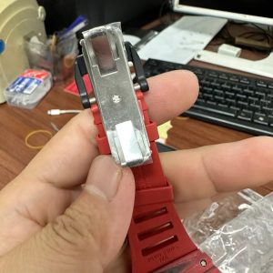 Đồng Hồ Richard Mille RM12-01 Tourbillon Red Carbon Xưởng VVS 45mm (1)