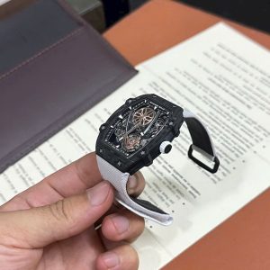 Đồng Hồ Richard Mille RM27-05 Vỏ Carbon Siêu Nhẹ Dây Vải 38x48mm (1)
