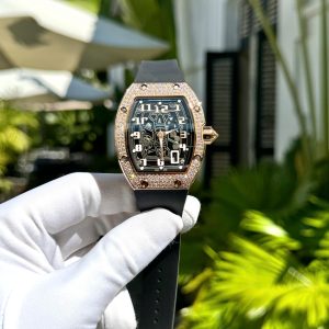 Đồng Hồ Richard Mille RM67 Replica Cao Cấp Vỏ Vàng Hồng 40mm (6)