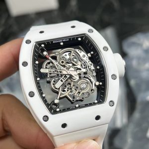 Đồng Hồ Richard Mille Rep 11 RM055 Bubba Watson Gốm Trắng Xưởng BBR 45mm (2)