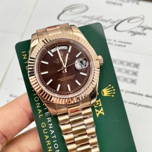 Đồng Hồ Rolex Automatic Fake Máy Cơ Nhật Mặt Day-Date 38-40mm (1)