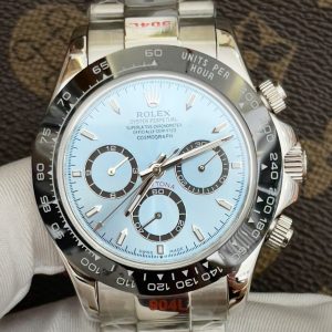 Đồng Hồ Rolex Automatic Nam Daytona Mặt Số Xanh Băng Máy Nhật 40mm (8)