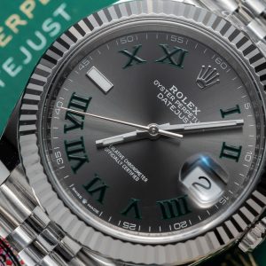 Đồng Hồ Rolex Chế Tác DateJust 126334 Mặt Wimbledon Xưởng Clean 41mm (1)