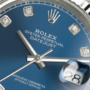 Đồng Hồ Rolex Chế Tác DateJust 126334 Mặt Xanh Cọc Số Đá Xưởng Clean 41mm (1)