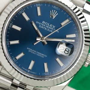 Đồng Hồ Rolex Chế Tác DateJust 126334 Mặt Xanh Dương Xưởng Clean 41mm (1)