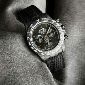 Đồng Hồ Rolex Chế Tác Daytona Diw Carbon Siêu Nhẹ Màu Đen 40mm (4)