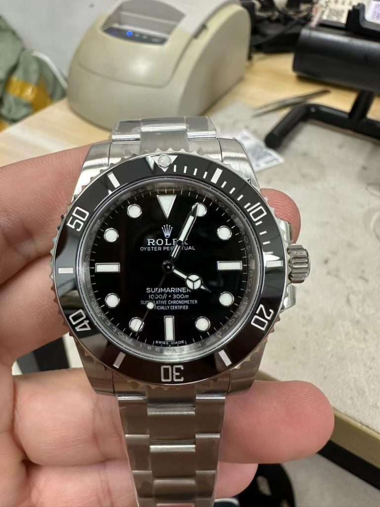 Đồng Hồ Rolex Chế Tác Submariner 124060 No Date Xưởng VS 40mm (2)