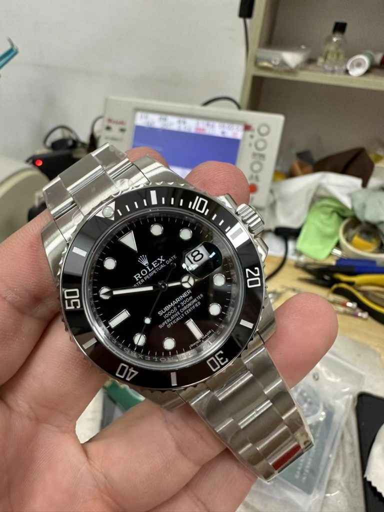 Đồng Hồ Rolex Chế Tác Submariner 126610LN Màu Đen Xưởng VS 40mm (4)