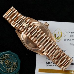 Đồng Hồ Rolex DateJust Vàng Nguyên Khối Kim Cương Tự Nhiên Chế Tác (12)