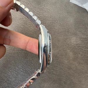 Đồng Hồ Rolex Day-Date 128236 Mặt Trắng Cọc Số La Mã QF Factory 36mm (1)