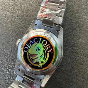 Đồng Hồ Rolex Day-Date 128236 Mặt Trắng Cọc Số La Mã QF Factory 36mm (1)