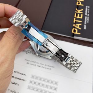 Đồng Hồ Rolex Day-Date Fake Máy Cơ Nhật Mặt Số Hồng 40mm (1)