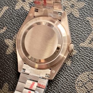 Đồng Hồ Rolex Day-Date Máy Cơ Nhật Fake Màu Vàng Hồng 40mm (6)