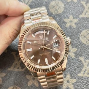 Đồng Hồ Rolex Day-Date Nam Máy Cơ Automatic Fake Nhật 40mm (1)