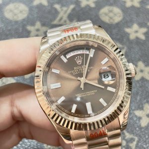 Đồng Hồ Rolex Day-Date Nam Máy Cơ Automatic Fake Nhật 40mm (1)