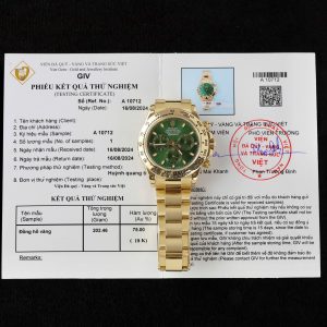 Đồng Hồ Rolex Daytona 116508 Loki Chế Tác Vàng Nguyên Khối 18K (2)