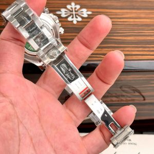 Đồng Hồ Rolex Daytona 116509 Chế Tác Mặt Vỏ Trai Trắng Đá Moissanite 40mm (4)