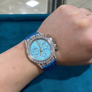 Đồng Hồ Rolex Daytona Đính Đá Moissanite Rep Cao Cấp Nhất 40mm (1)