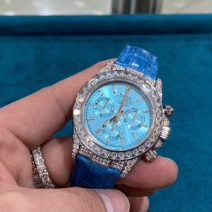 Đồng Hồ Rolex Daytona Đính Đá Moissanite Rep Cao Cấp Nhất 40mm (1)