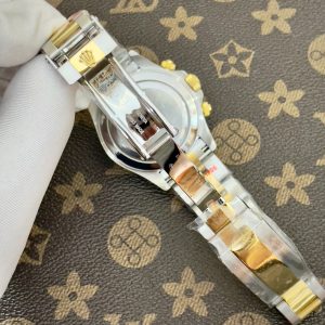Đồng Hồ Rolex Daytona Fake Cao Cấp Màu Demi Vàng Máy Cơ 40mm (1)