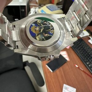 Đồng Hồ Rolex Explorer II 216570 Mặt Số Đen Xưởng Clean 42mm (3)