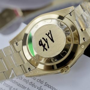 Đồng Hồ Rolex Fake Cao Cấp Mặt Xà Cừ Tím Máy Thụy Sỹ Day-Date 40mm (2)