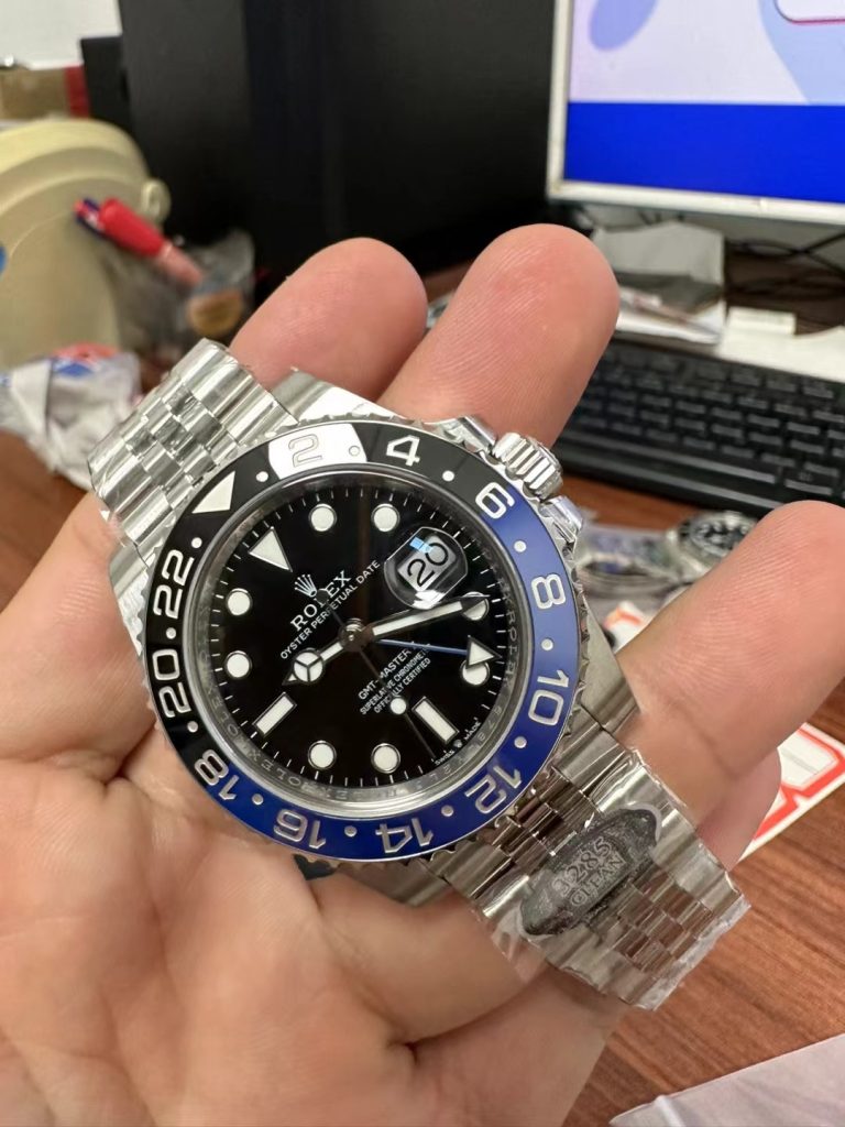 Đồng Hồ Rolex GMT Master 2 126710 Pepsi Dây Jubilee Xưởng Clean 40mm (1)