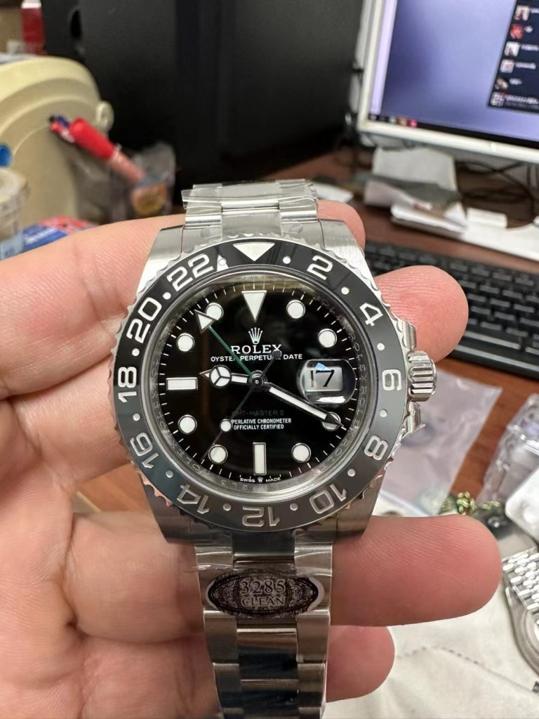 Đồng Hồ Rolex GMT Master 2 126710GRNR Dây Oyster Xưởng Clean 40mm (2)